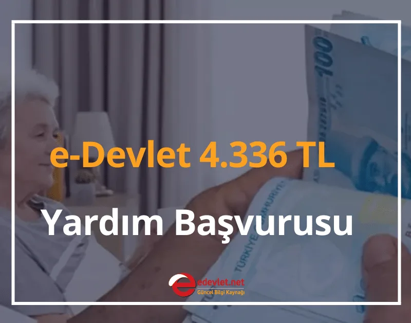 Evde Hasta Bakım Maaşı 2024 e-Devlet 4.336 TL Yardım Başvurusu