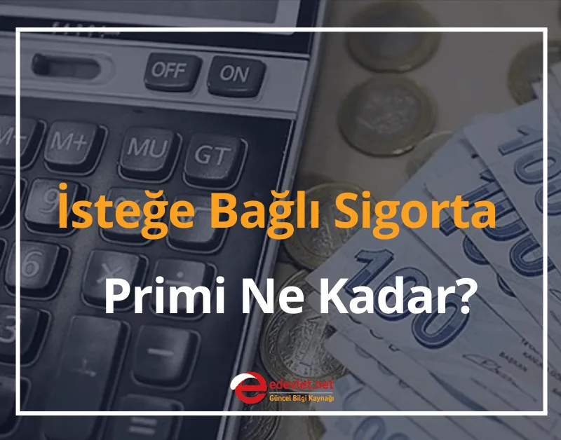 İsteğe Bağlı Sigorta Primi Ne Kadar? 2024 İsteğe Bağlı Sigorta Nedir?