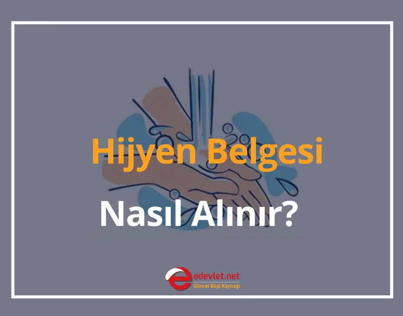 Hijyen Belgesi Nasıl ve Nereden Alınır, Ne İşe Yarar?