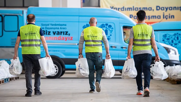 İzmir Büyükşehir Belediyesi Kara Kış Destek