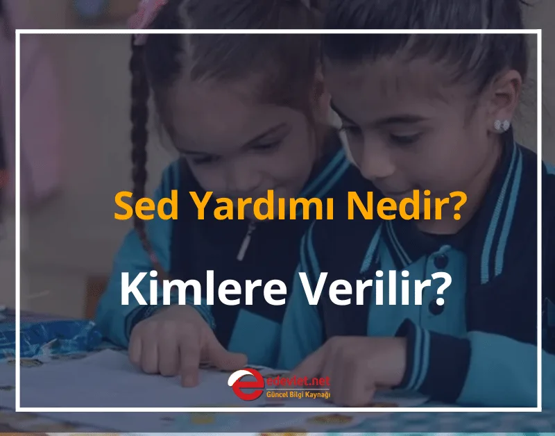 SED Yardımı Nedir, Kimlere Verilir, Başvurusu Nasıl Yapılır?