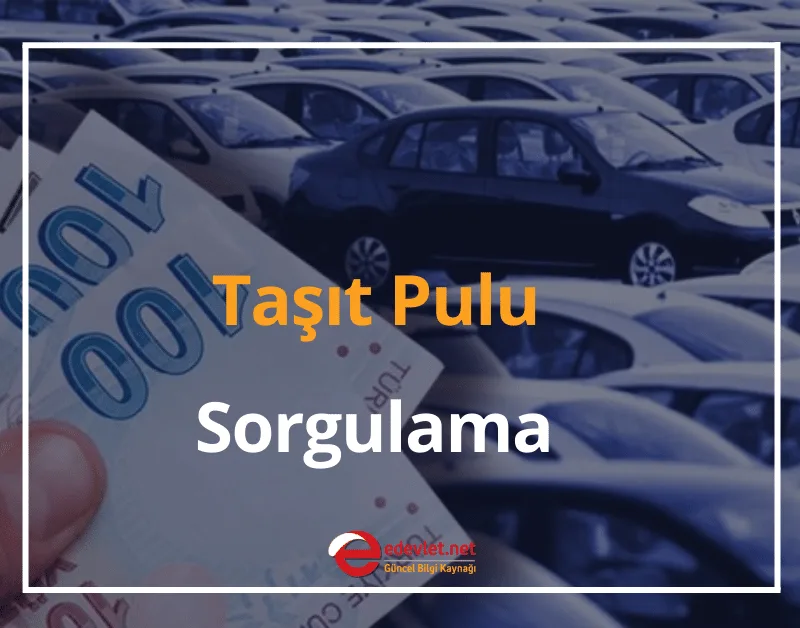 Taşıt Pulu Sorgulama İşlemi Nereden Yapılır? 2024 MTV Hesaplama