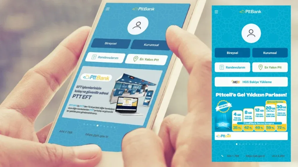PTT Kart İnternet Bankacılığı