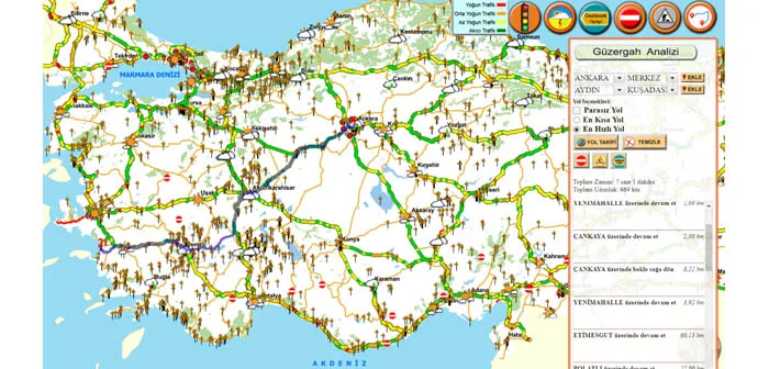 Karayolları Yol Durumu Sorgulama 2024 Trafik Yol Durumu