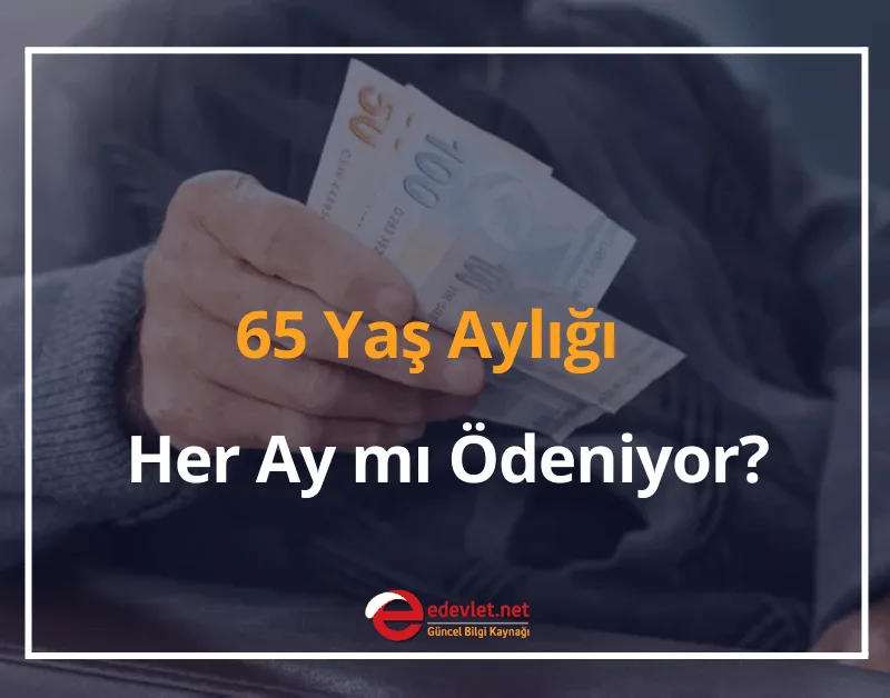 65 Yaş Aylığı Her Ay mı Ödeniyor? 2026 GÜNCEL