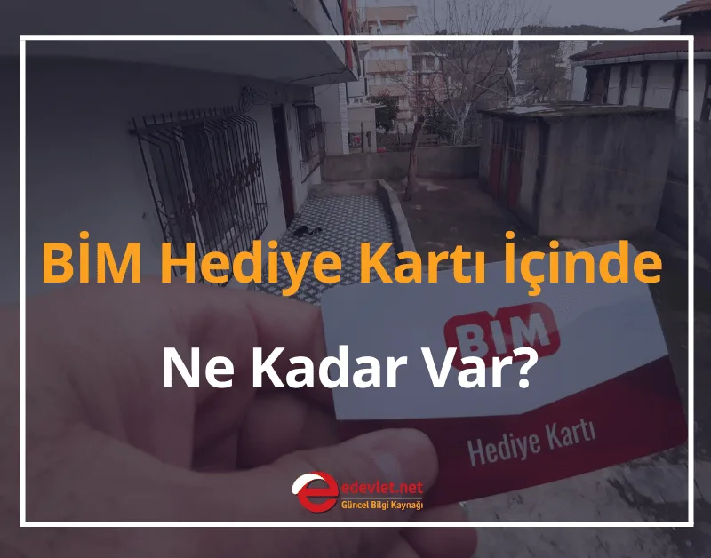 BİM Yardım Kartı Nasıl Alınır? 2024 BİM Yardım Kartı Başvuru Formu