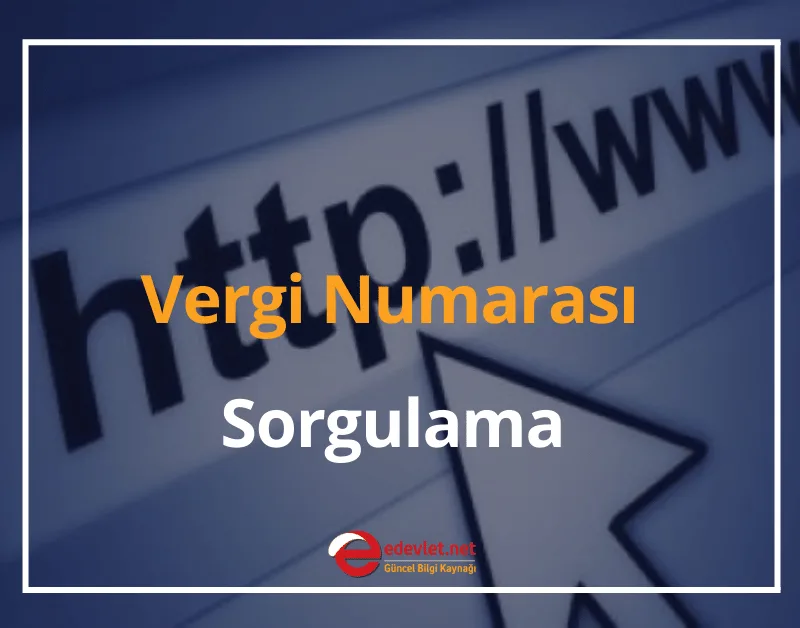 Vergi Numarası Sorgulama 2024 Vergi Kimlik No Sorgulama e-Devlet