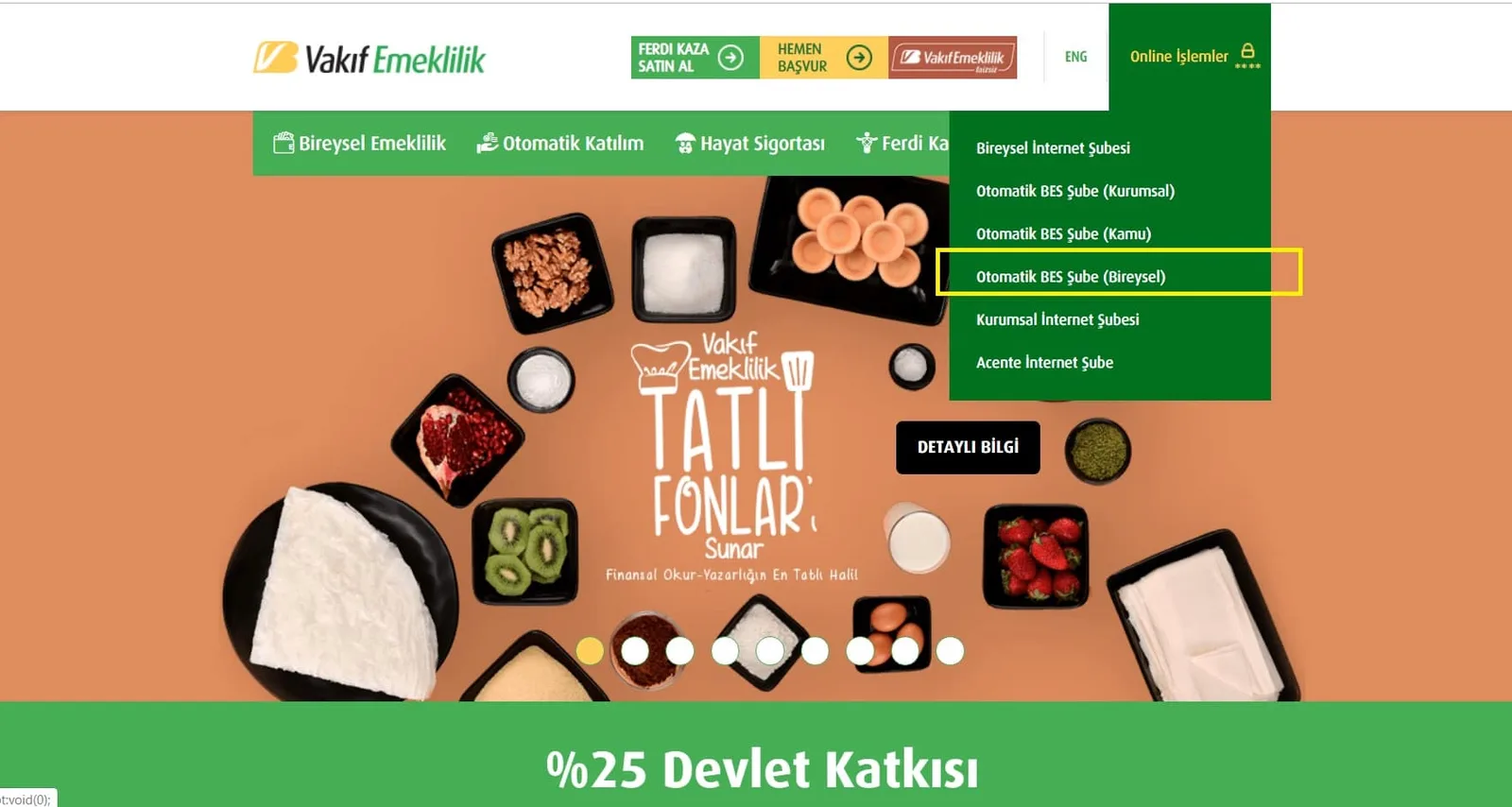 vakıfbank bes iptal
