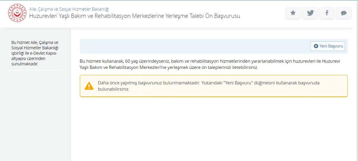Huzur Evi Başvurusu Nasıl Yapılır?